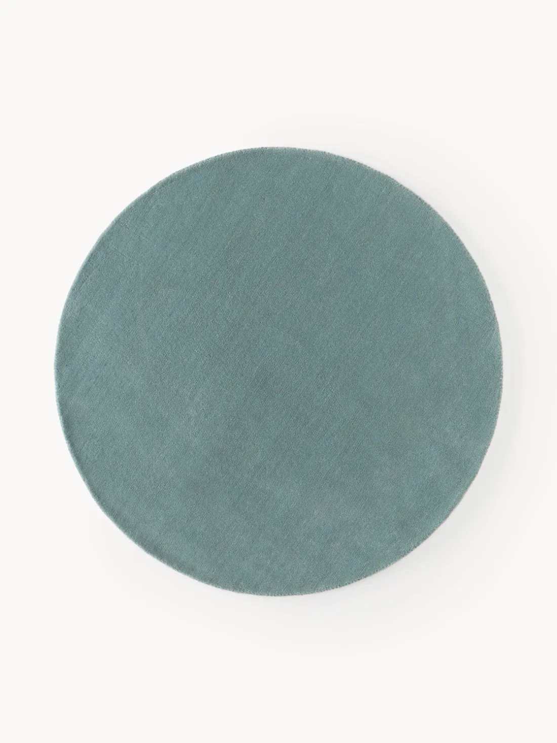 Alfombra redonda artesanal de lana Zayne