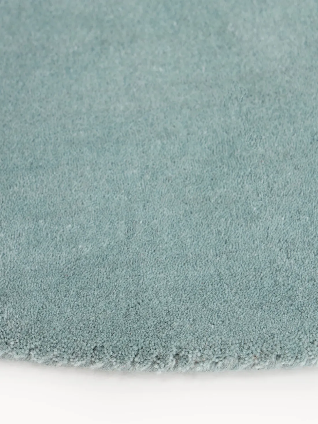 Alfombra redonda artesanal de lana Zayne