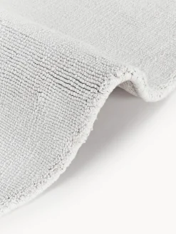 Alfombra redonda de algodón artesanal Lora