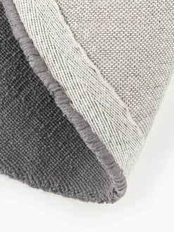 Alfombra redonda de algodón artesanal Lora