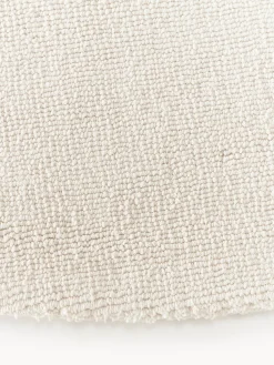 Alfombra redonda de algodón artesanal Lora