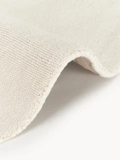 Alfombra redonda de algodón artesanal Lora