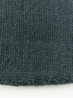 Alfombra redonda de algodón artesanal Lora