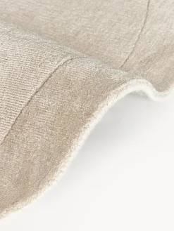 Alfombra redonda de pelo corto Kari