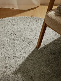 Alfombra redonda de pelo largo Leighton