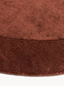 Alfombra redonda de pelo corto Kari