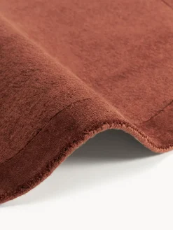 Alfombra redonda de pelo corto Kari