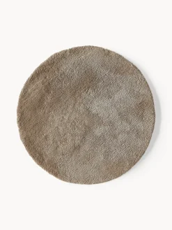 Alfombra redonda de pelo largo Leighton