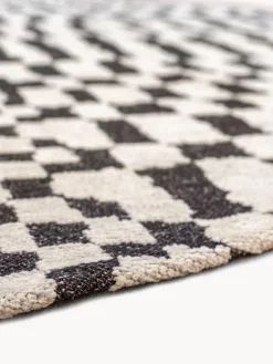 Alfombra redonda tejida Jacquard Barber