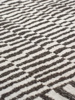 Alfombra redonda tejida Jacquard Barber