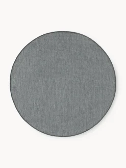 Alfombra reversible redonda para interior y exterior Whitby