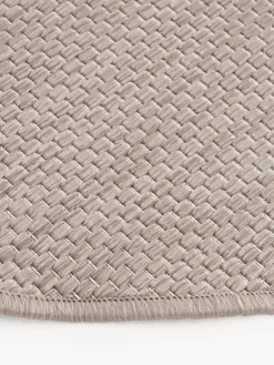 Alfombra reversible redonda para interior y exterior Whitby