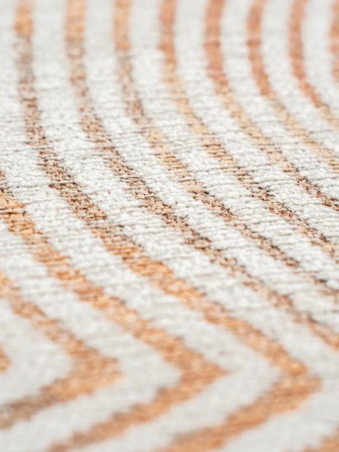 Alfombra tejida Jacquard Coral