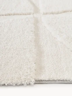 Alfombra texturizada de pelo largo Jade