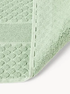 Alfombrilla de baño antideslizante con diseño de panal Katharina