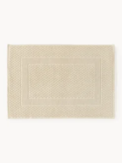 Alfombrilla de baño antideslizante con diseño de panal Katharina