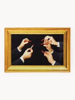 Alfombrilla de baño antideslizante Lipsticks