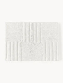 Alfombrilla de baño antideslizante con relieve Tianna