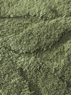 Alfombrilla de baño antideslizante con diseño en relieve Leaf