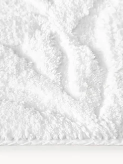 Alfombrilla de baño antideslizante con diseño en relieve Leaf