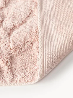 Alfombrilla de baño antideslizante con diseño en relieve Leaf