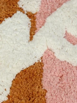 Alfombrilla de baño artesnal de algodón Bonjour