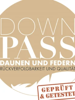 Almohada de plumas Comfort, firme