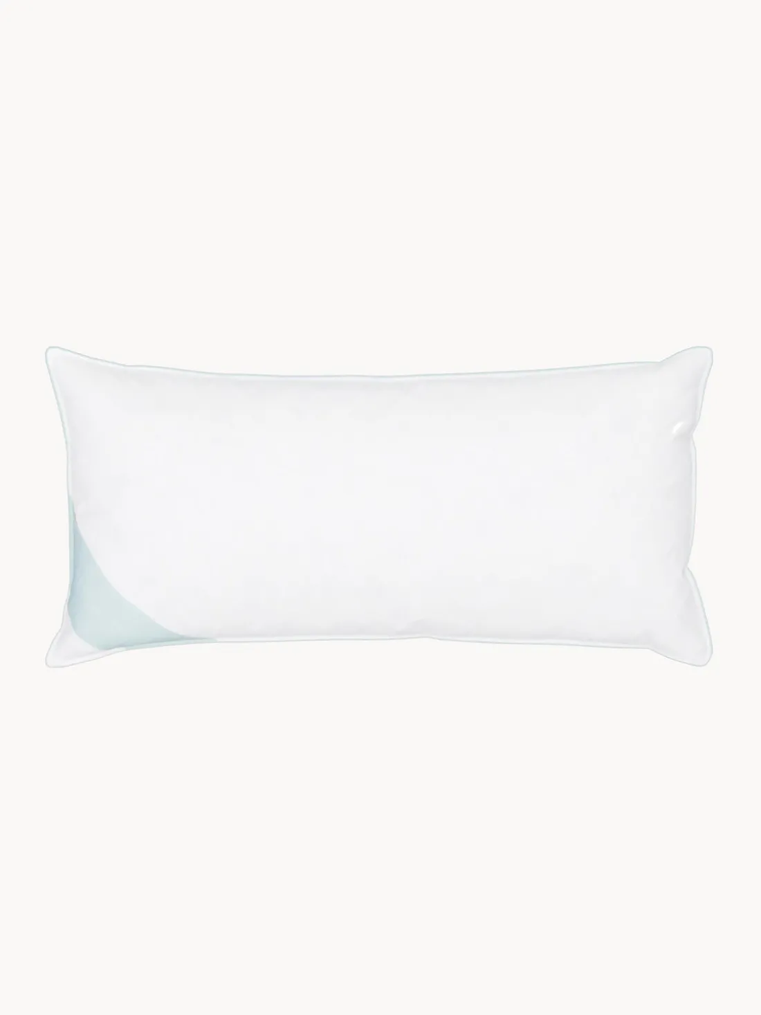 Almohada de plumas Standard, firmeza media