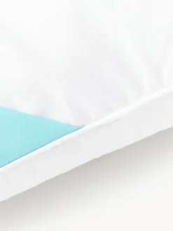 Almohada media de plumas y plumón Tibor