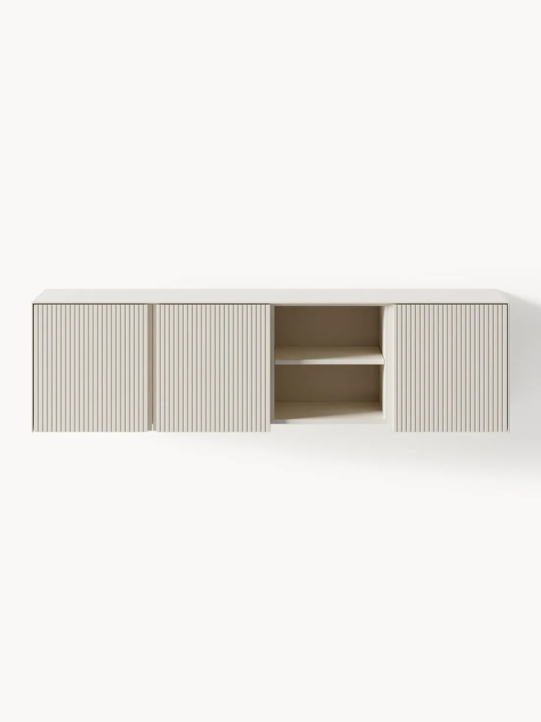 Aparador con frente acanalado Shea