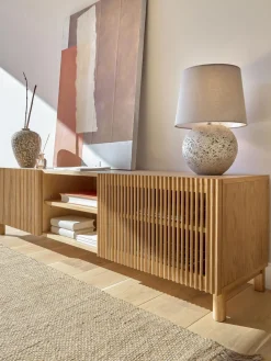 Aparador de madera de roble Beyla