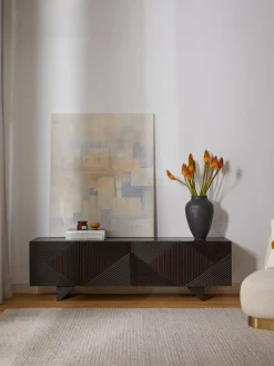 Aparador de madera maciza Louis