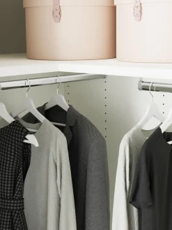 Armario esquinero modular Simone, 3 puertas (165 cm), variantes diferentes