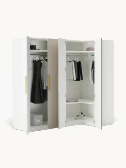 Armario esquinero modular Simone, 215 cm, variantes diferentes