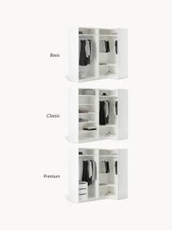 Armario esquinero modular Simone, 215 cm, variantes diferentes