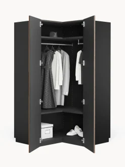 Armario esquinero modular Simone, 2 puertas (115 cm)