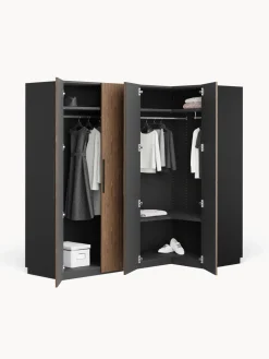 Armario esquinero modular Simone, 4 puertas (215 cm), diferentes variantes