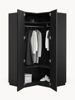 Armario esquinero modular Leon, 2 puertas (115 cm)