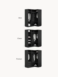 Armario esquinero modular Leon, 2 puertas (115 cm)