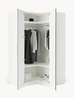 Armario esquinero modular Simone, 2 puertas (115 cm)