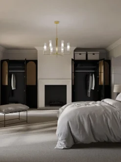 Armario modular Jeanne, 3 puertas (150 cm), diferentes opciones