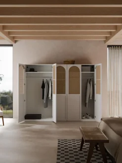 Armario modular Jeanne, 4 puertas (250 cm), diferentes opciones