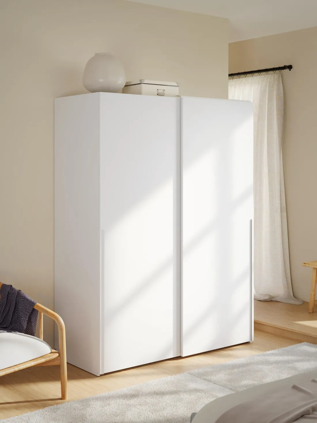 Armario modular Leon, 2 puertas correderas (150 cm), diferentes variantes