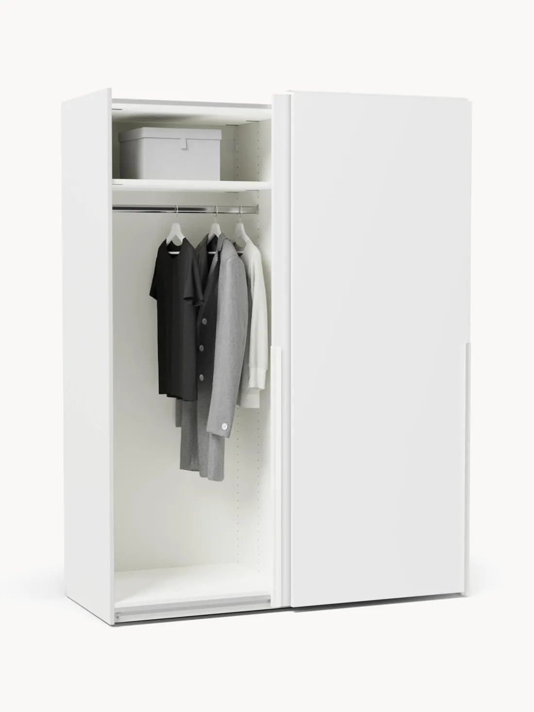 Armario modular Leon, 2 puertas correderas (150 cm), diferentes variantes