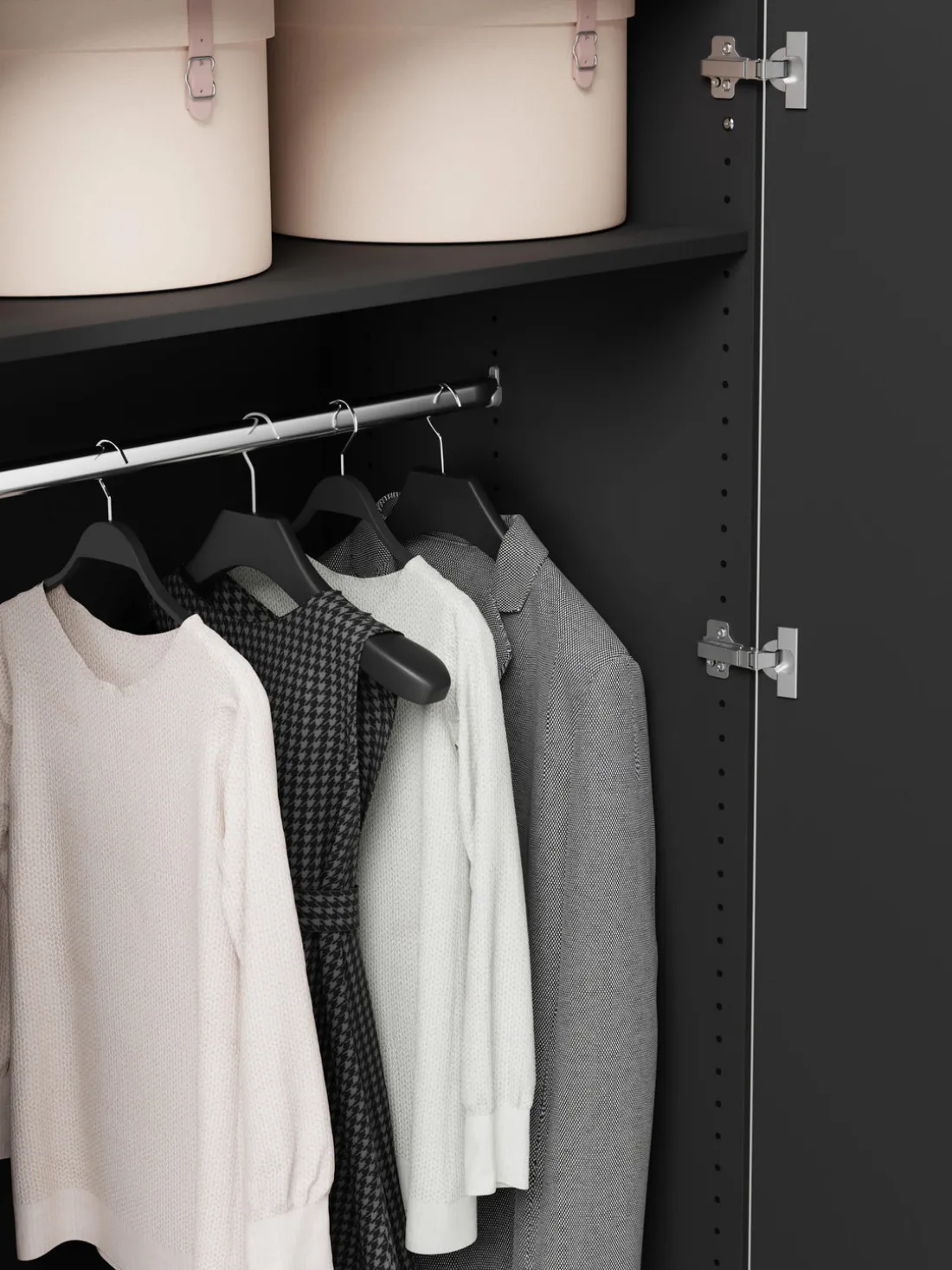 Armario modular Simone, An 150 cm, variantes diferentes