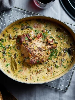 Asador ovalado de hierro fundido Signature Collection