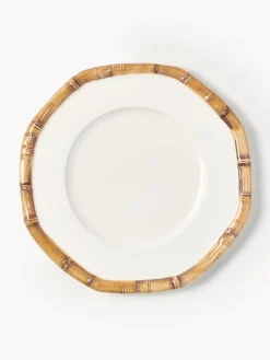 Bajoplato pintado a mano Bamboo