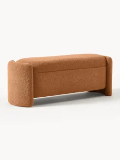 Banco de borreguillo con espacio de almacenamiento Benji