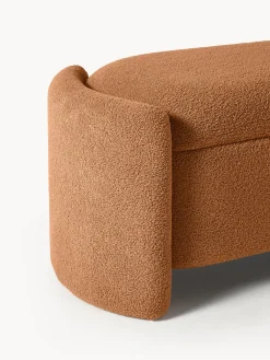 Banco de borreguillo con espacio de almacenamiento Benji