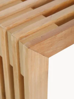 Banco de madera de bambú Rib